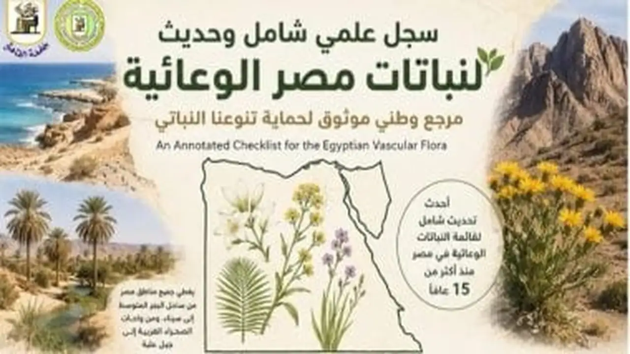 جامعة القاهرة تطلق تحديثًا شاملًا للفلورا المصرية لتوثيق ثروات النبات.